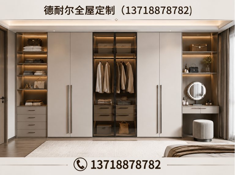 唐山市汉沽管理区德耐尔全屋定制展示图